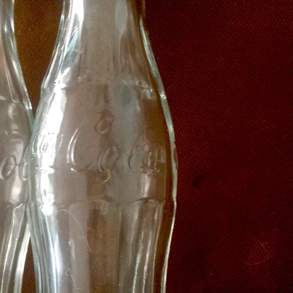 Vintage 1950’S Coca-Cola Glass Bottles SALT & PEPPER SHAKERS - Picture 6 of 9